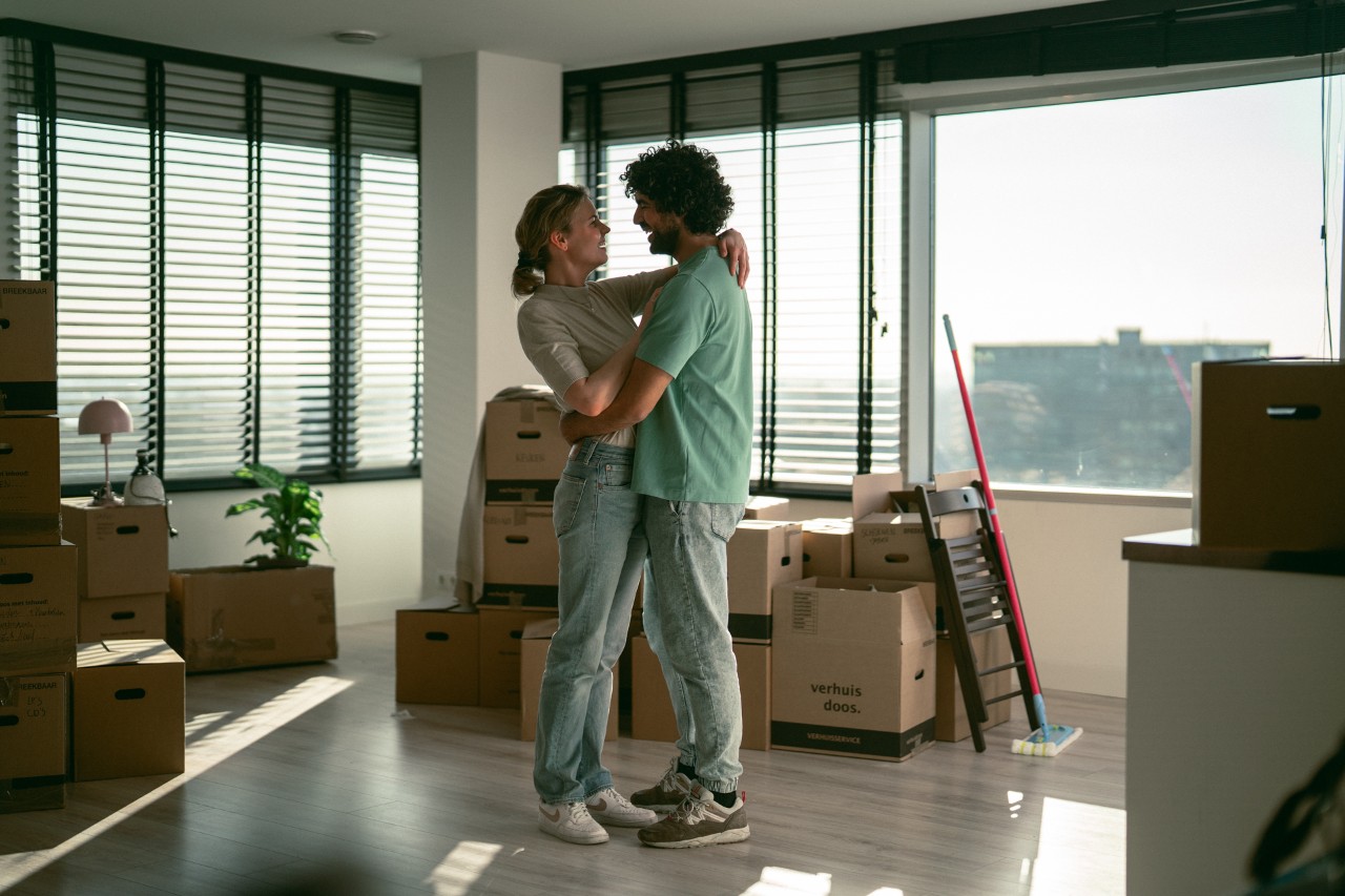 samenwonen jong stel verhuizen
