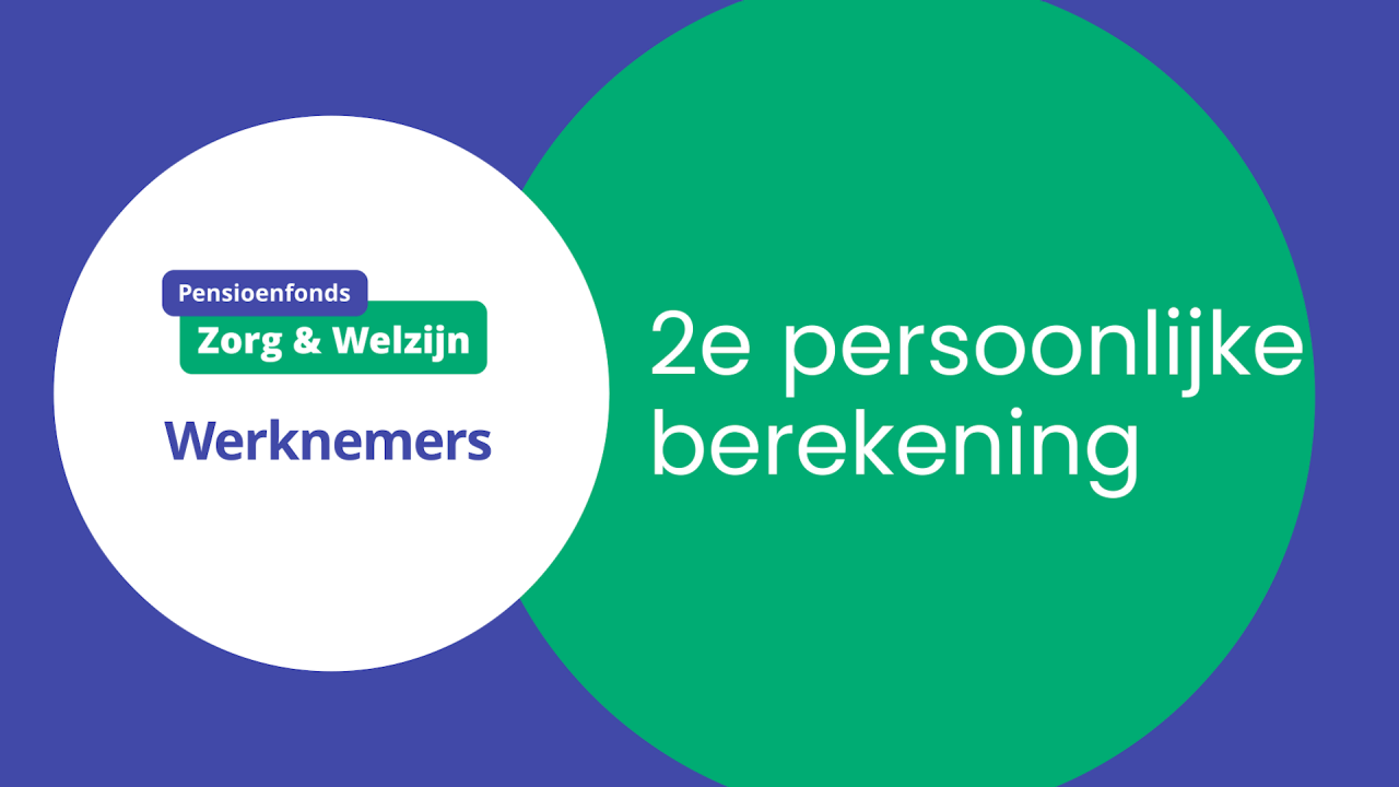 Video Tweede berekening werkenden