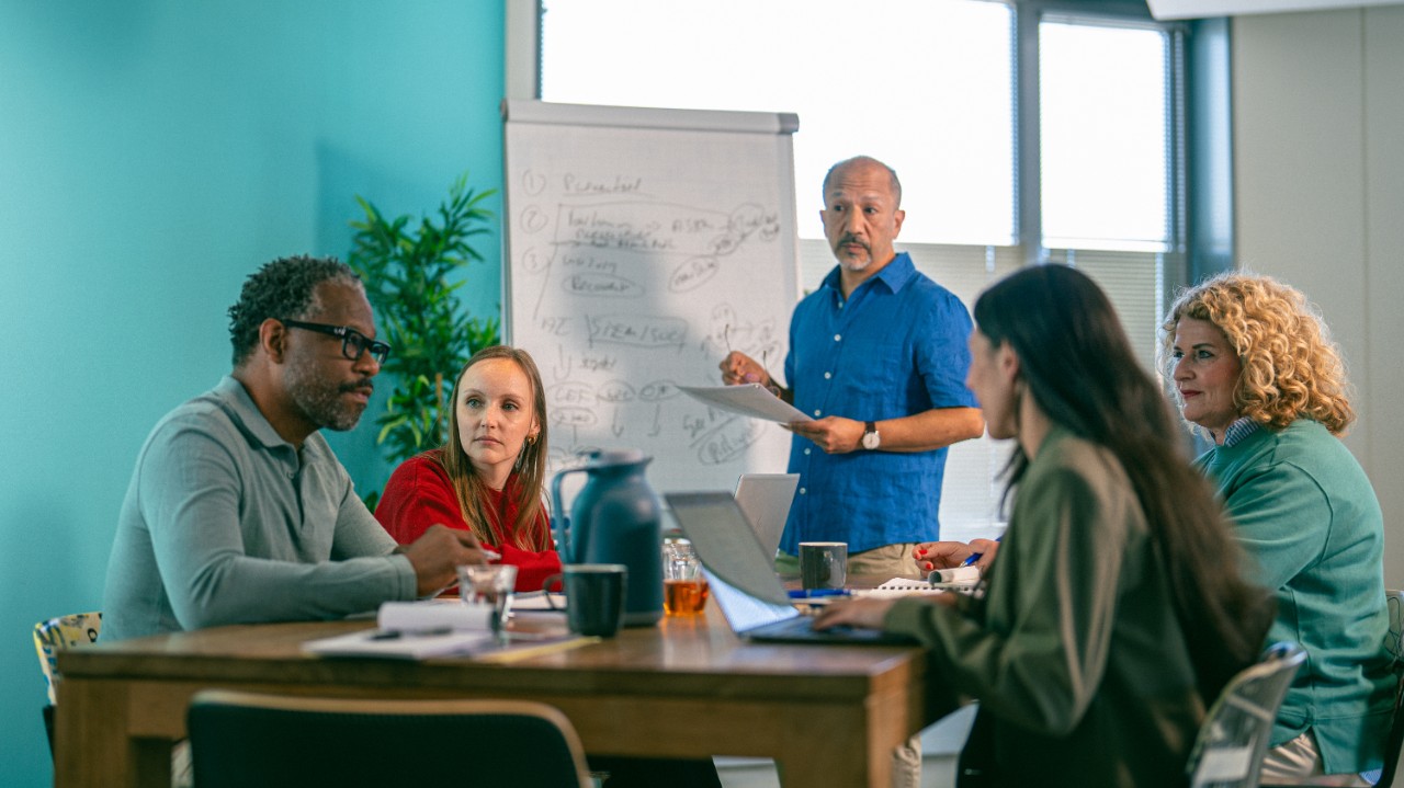 meeting werkgever team overleg